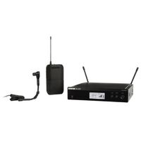 WIRELESS INSTRUMENT SYSTEM RACK MOUNT WITH WB98H/C CARDIOID CONDENSER INSTRUMENT MICROPHONE
