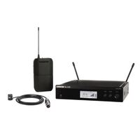 WIRELESS SYSTEM LAPEL W/WL185M MIC - RACK MOUNT