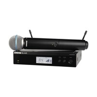 WIRELESS SYSTEM UHF RACK MOUNT W/BETA58 HANDHELD