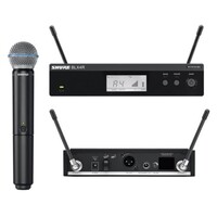 WIRELESS SYSTEM UHF RACK MOUNT W/BETA58 HANDHELD