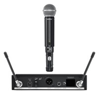 WIRELESS SYSTEM UHF RACK MOUNT W/SM58 HANDHELD