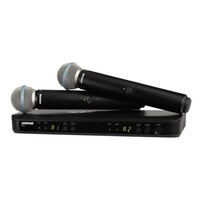 WIRELESS SYSTEM DUAL BETA58 HANDHELD VOCAL SYSTEM
