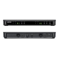 WIRELESS SYSTEM DUAL CHANNEL WITH (2) SM58 HANDHELD MICS