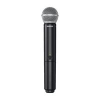 WIRELESS HANDHELD TRANSMITTER WITH SM58 MICROPHONE