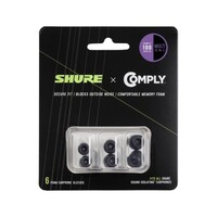 REPLACEMENT FOAM EARPHONE SLEEVES 6-PACK (3 PAIR) MULTIPACK KIT 1/PAIR EA OF S/M/L