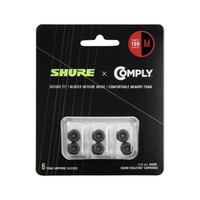 REPLACEMENT FOAM EARPHONE SLEEVES 6-PACK (3 PAIR) MEDIUM 100 SERIES COMPLY FOAM SLEEVES