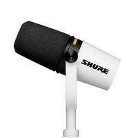 MICROPHONE XLR/USB SPEECH MICROPHONE - WHITE
