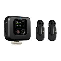 WIRELESS SET TWO WIRELESS LAVS CHARGE CASE AND PLUG-IN RECEIVER