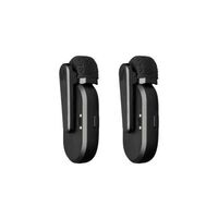 WIRELESS MICROPHONES -TWO WIRELESS LAVS TO PHONE AND  CHARGE CASE