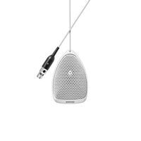 MICROPHONE SUPERCARDIOID - MINIATURE WHITE CONDENSER BOUNDARY MICROPHONE, 12' CABLE PREAMP WITH XLR