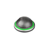 MICROPHONE BUSHED ALUMINUM BUTTON MIC CARDIOID REMOTEABLE LED, 5-PIN XLR