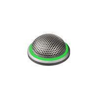 MICROPHONE BUSHED ALUMINUM BUTTON MIC omni directional REMOTEABLE LED 5-PIN XLR