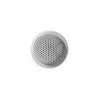 MICROPHONE WHITE LOW PROFILE BOUNDARY MIC CARDIOID/ 3-PIN XLR