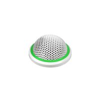 MICROPHONE WHITE LOW PROFILE BOUNDARY MIC CARDIOID/REMOTEABLE LED/5-PIN XLR