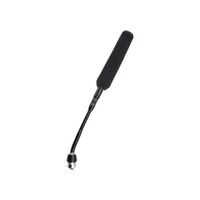 MICROPHONE 5" GOOSENECK SHOCK-MOUNTED W/MINI SHOTGUN CARTRIDGE -NO LED -LESS PREAMPLIFIER