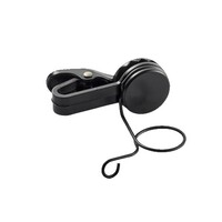 ACCESSORY SINGLE TIE CLIP - BLACK