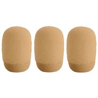 WINDSCREEN SNAP-FIT FOR UL4 LAVALIER MICROPHONES - TAN