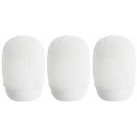 WINDSCREEN SNAP-FIT FOR UL4 LAVALIER MICROPHONES - WHITE
