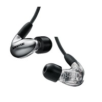 EARPHONE SE846 QUAD-DRIVER EARPHONES WITH PROFESSIONAL BLACK 64" CABLE - GRAPHITE