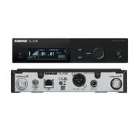 WIRELESS COMBO SYSTEM WITH SLXD1 BODYPACK, SLXD4 RECEIVER, SM58 AND WL185 LAVALIER MICROPHONE