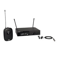 WIRELESS SYSTEM INCLUDES BODYPACK AND WL185 CARDIOID LAVALIER MIC