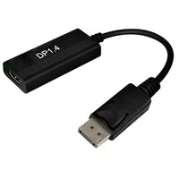 DONGLER ADAPTER DISPLAYPORT 1.4 TO HDMI DONGLE 4K@60 4:4:4 18GBPS