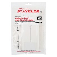 DONGLER ADAPTER APPLE USB-C DIGITAL AV ADAPTER, MFI CERTIFIED - 1EA/BAG
