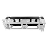 KEYSTONE PATCH PANEL 12 PORT UNLOADED UTP/WALL MOUNT BRACKET/ CABLE TIES AND MOUNTING SCREWS