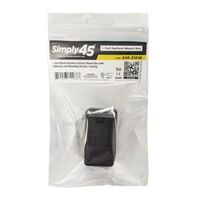 BOX SURFACE MOUNT 1 PORT BLACK KEYSTONE W/ADHESIVE AND MOUNTING SCREWS UL LISTED