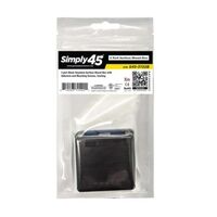 BOX SURFACE MOUNT 2 PORT BLACK KEYSTONE W/ADHESIVE AND MOUNTING SCREWS UL LISTED