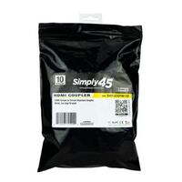 KEYSTONE COUPLER HDMI FEMALE TO FEMALE WHITE 10PK