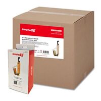 CABLE MANAGEMENT BATWING J HOOKS, SIZE 2" WITH RETAINER PIN , 100 PC/MASTER BOX