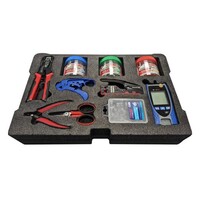 KIT PROSERIES MILWAUKEE PACKOUT FOAM ONLY W/MODULAR PLUGS AND CRIMPERS/STRIPPERS - NO CASE