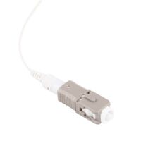 CONNECTOR SC/PC MULTIMODE W/HIGH CLARITY MATCHING GEL 62.5?M OM1 250/900?M FIBER BEIGE