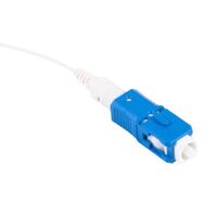 CONNECTOR SC/UPC SINGLE-MODE CONNECTOR W/HIGH CLARITY MATCHING GEL 250/900?M FIBER BLUE