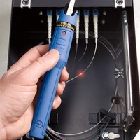 TOOL FIBER OPTIC CABLE VISUAL FAULT FINDER WITH 2.5MM UNIVERSAL ADAPTER FOR ST, SC & FC CONNECTORS