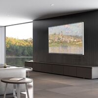 TV 55" CANVAS WITH 100 PIECES OF ART AND GOOGLE TV