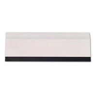 CARD SQUEEGEES FLAT HARD CARD W/BLACK RUBBER EDGE - 6IN