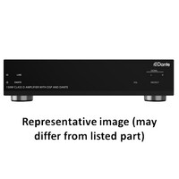 AMPLIFIER 150W (75WX2CH) DANTE ENABLED AMPLIFIER WITH DSP 4/8OHM/70V RACK KIT INCLUDED