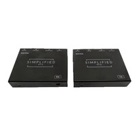 DIGITAL AUDIO EXTENDER KIT 100M  WITH OPTICAL AND COAX INPUTS ALONG WITH OPTICAL, COAX AND ANALOG OU