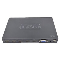 SWITCH HDMI WITH MULTIVIEW 4 INPUT SCALING HDMI FAST SWITCHING