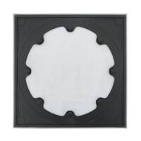 ADAPTER VPXT8SQ SQUARE ADAPTER W/GRILLE - VISUAL PERFORMANCE EXTREME 8" LARGE (PAIR)