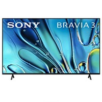 TV 65" BRAVIA 3 DIRECT LED 4K HDR MOTIONFLOW XR DOLBY AUDIO DOLBY ATMOS GOOGLE TV (2024)