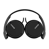 HEADPHONES WIRED PADDED EARCUPS FOLDABLE-BLACK