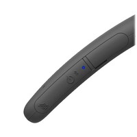 SPEAKER WIRELESS NECKBAND WEARABLE SPEAKER DEDICATED MUTE VOLUME & POWER-GRAY