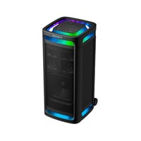 SPEAKER TOWER WIRELESS ULT POWER SOUND SERIES 9 PARTY LIGHTS 360 SOUND MIC & GUITAR INPUT-BLACK