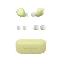 EARBUDS WIRELESS WITH MIC COMPACT DSEE MULTIPOINT CONNECTION-YELLOW