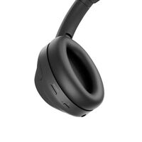 HEADPHONES WIRELESS PREMIUM NOISE CANCELING WITH MIC-BLACK