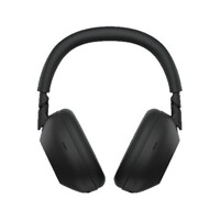HEADPHONES WIRELESS OR WIRED WITH MIC FULL SIZE NOISE CANCELING-BLACK