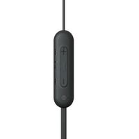 HEADPHONES WITH NECKBAND AND MIC WIRELESS IN-EAR-BLACK